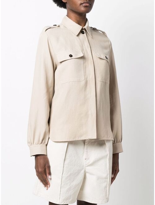 Woolrich fitted button-up shirt