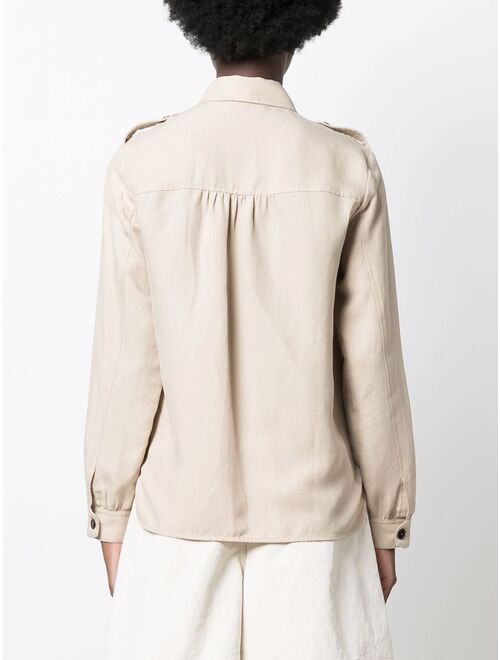 Woolrich fitted button-up shirt