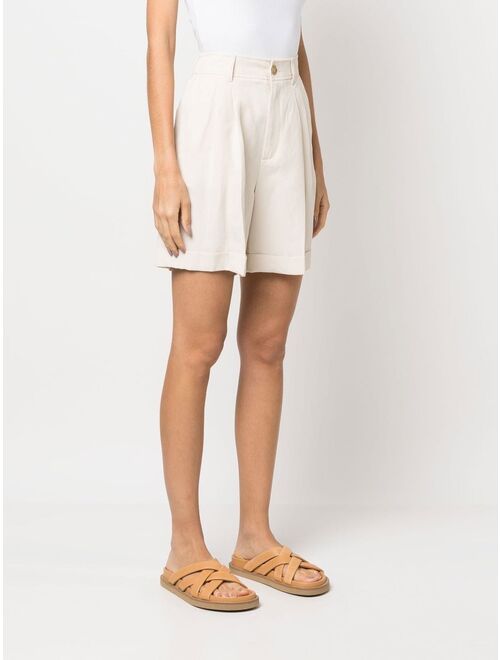 Woolrich linen blend shorts