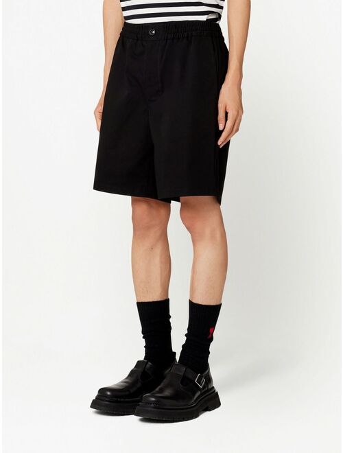 AMI Paris Ami de Coeur track shorts