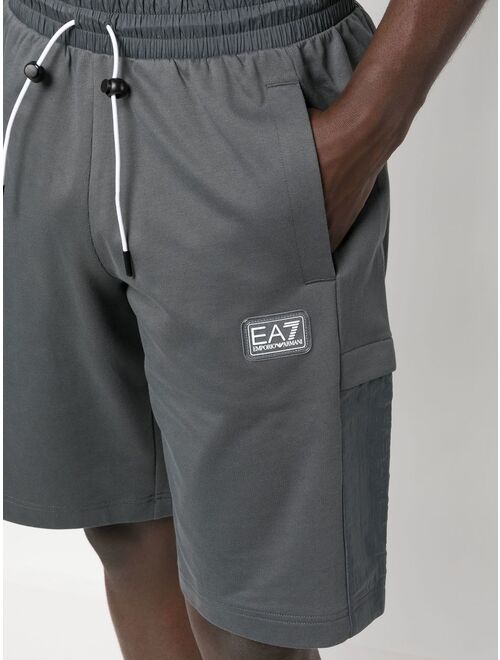 Ea7 Emporio Armani above-knee shorts