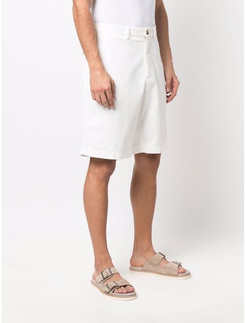Brunello Cucinelli garment-dyed Bermuda shorts