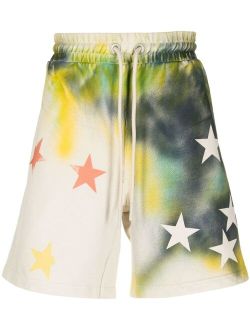 Star Sprayed track shorts