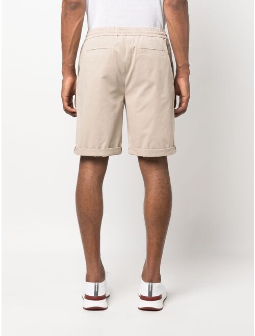Brunello Cucinelli drawstring-fastening cotton shorts