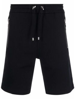 embossed-logo bermuda shorts
