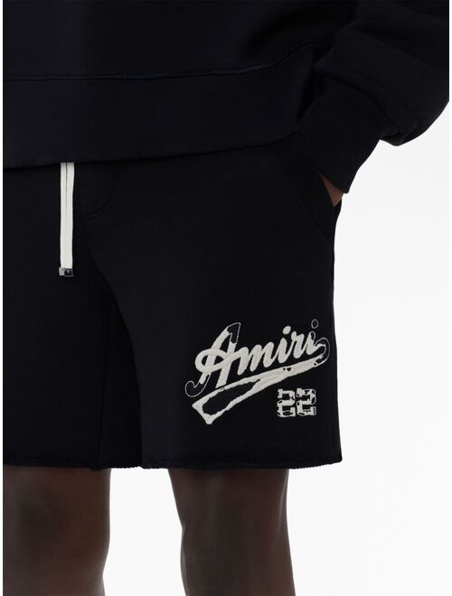 AMIRI embroidered-logo cotton shorts