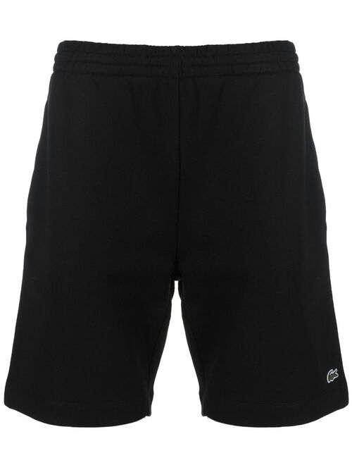 Lacoste logo-patch track shorts