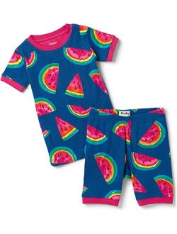 Kids Slice Of Summer Short Pajama Set (Toddler/Little Kids/Big Kids)