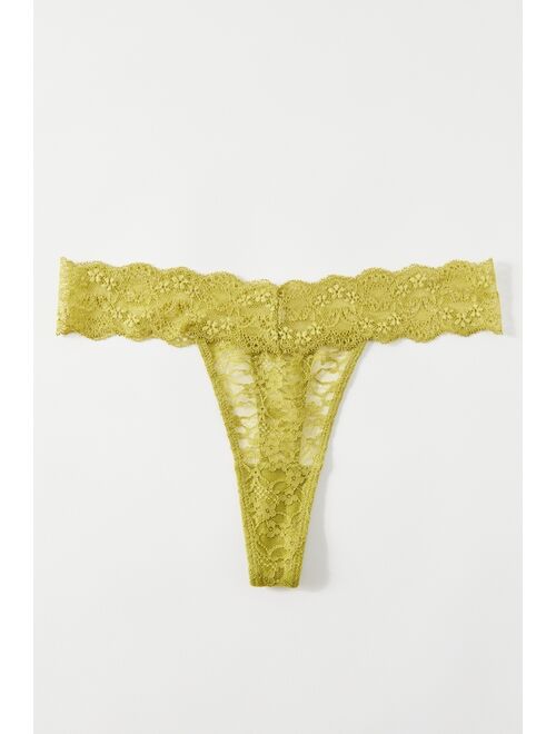 Out From Under Lace Low-Rise Thong