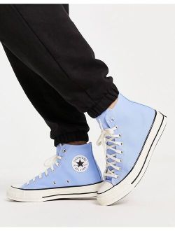 Chuck 70 Hi sneakers in brisk blue and black