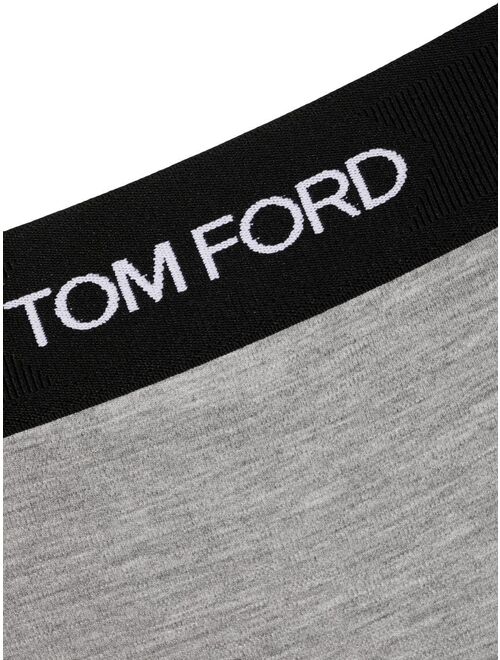 TOM FORD logo-waistband thong