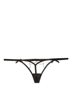 Agent Provocateur Lorna leopard-print thong