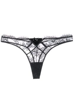 Frankie lace-detail thong