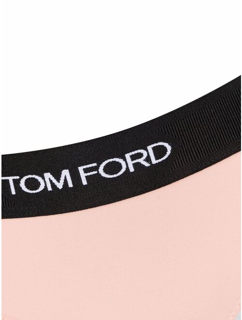 TOM FORD logo-print modal briefs