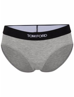 TOM FORD logo-waistband briefs