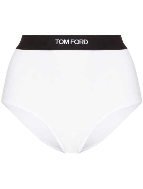 TOM FORD logo-waist briefs