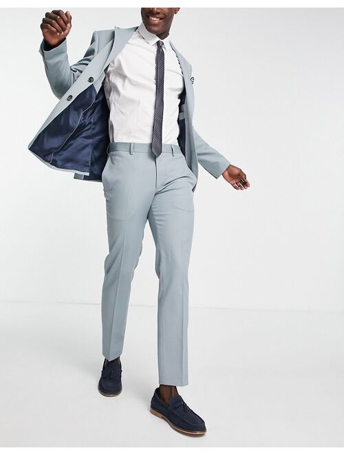 River Island suit pants in blue