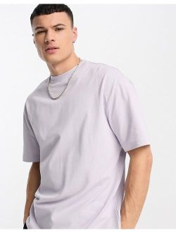 studio oversized t-shirt in lilac