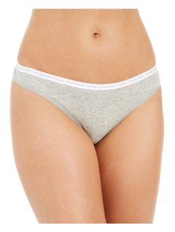 CK One Cotton Singles Thong Underwear QD3783