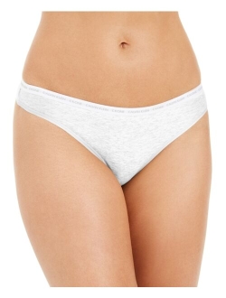 CK One Cotton Singles Thong Underwear QD3783