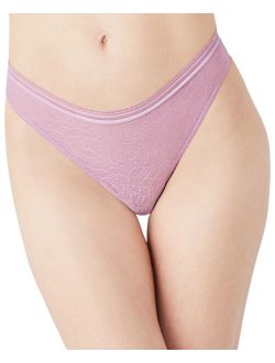 B.TEMPT'D BY WACOAL Women's Etched in Style Thong Underwear 979225