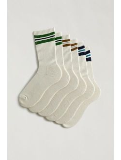 Retro Stripes Crew Sock 3-Pack