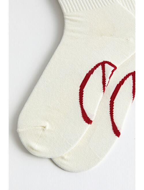 Urban Outfitters Peace & Love Crew Sock
