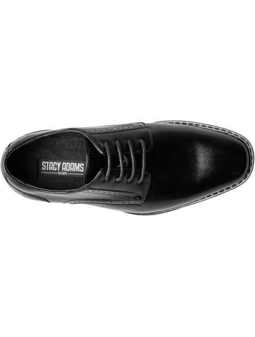 STACY ADAMS Big Boys Kalvin Jr. Plain Toe Oxford Shoes