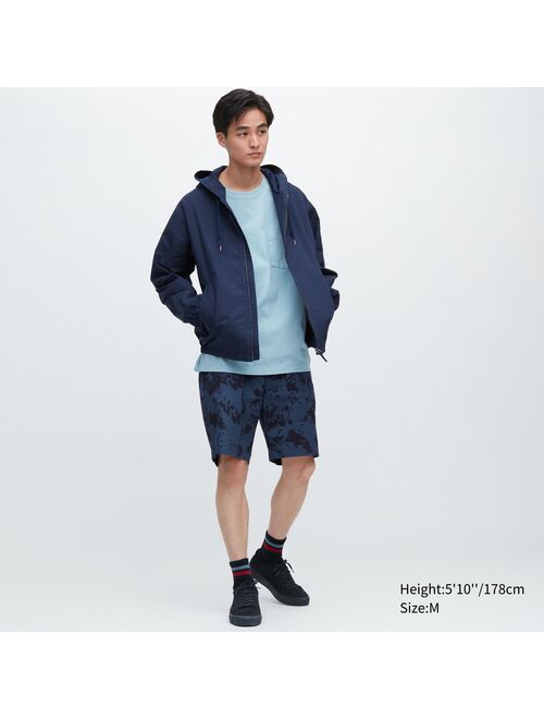 UNIQLO Dry Stretch Easy Shorts (Leaf ) (8")