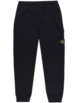 logo-patch detail track pants