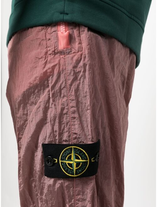 Stone Island Compass-motif track trousers