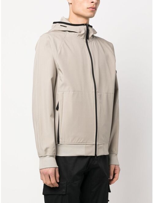 Stone Island zip-up hooded jacket