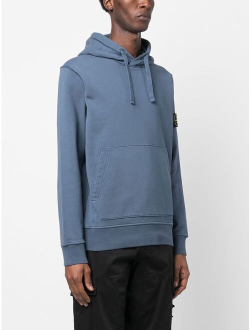 Stone Island Compass patch-detail hoodie
