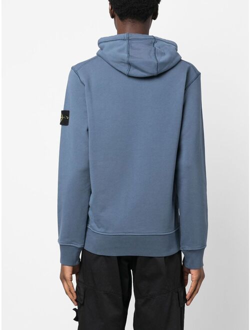 Stone Island Compass patch-detail hoodie
