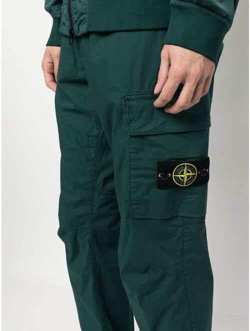 Stone Island Compass-motif cargo trousers