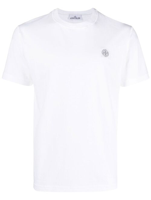 Stone Island logo-print short-sleeved T-shirt