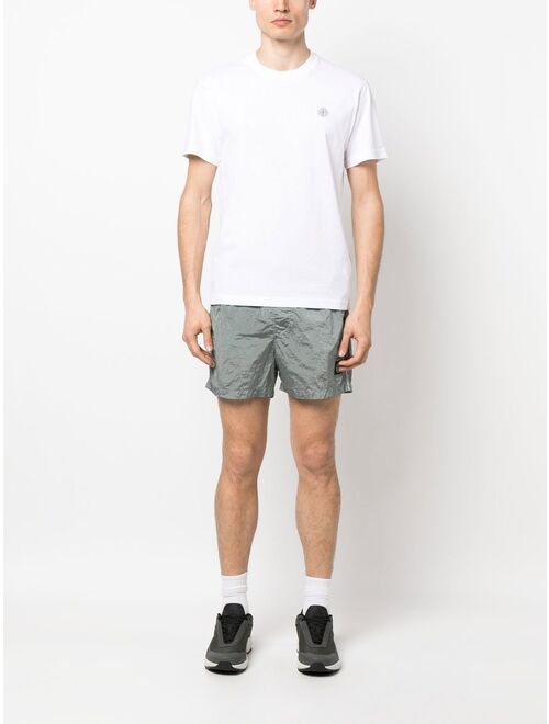 Stone Island logo-print short-sleeved T-shirt