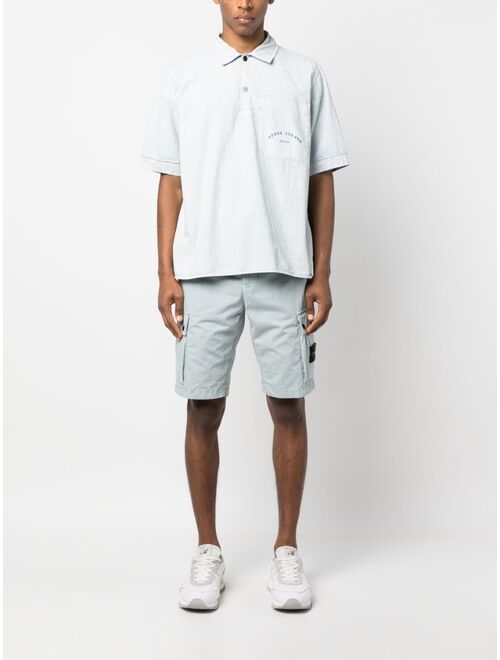 Stone Island Marina short-sleeve polo overshirt
