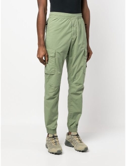 stretch-cotton cargo trousers