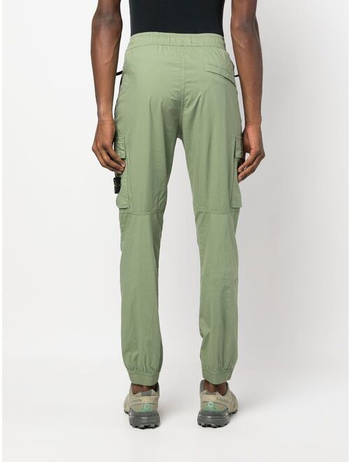 Stone Island stretch-cotton cargo trousers