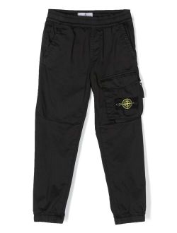 Junior Compass-patch casual trousers