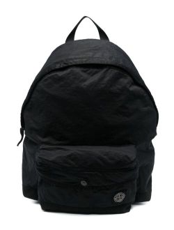 Junior Zaino logo-patch backpack