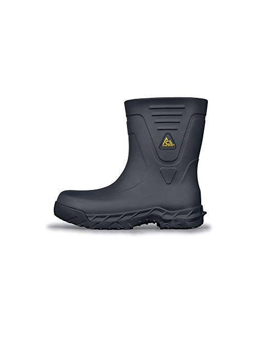 Shoes for Crews Bullfrog Pro II, Men's, Women's, Unisex Slip Resistant, Water Resistant Work Boots