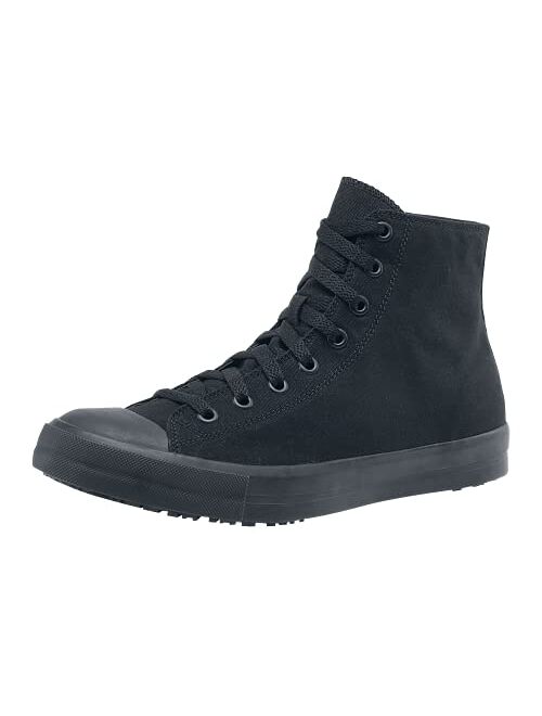 Shoes for Crews Pembroke, Men's, Women's, Unisex, Slip Resistant, High Top Work Sneakers, Leather or Canvas