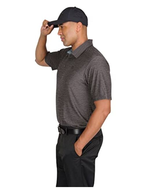Three Sixty Six Mens Big & Tall Golf Polo Shirt - Dry Fit 4-Way Stretch Fabric. Moisture Wicking, Anti-Odor Technology, UPF 50 Protection