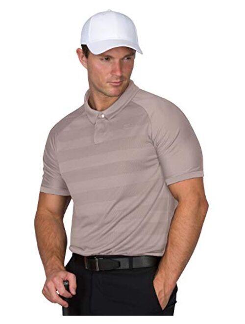 Three Sixty Six Golf Polo Shirts for Men - Dry Fit Collared Golf Polos - Lightweight and Breathable w/Stretch Fabric