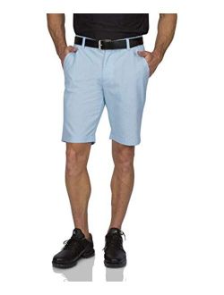 Dry Fit Golf Shorts for Men 10 Inch Inseam - Tapered Slim Fit Chinos - Mens Shorts Athletic