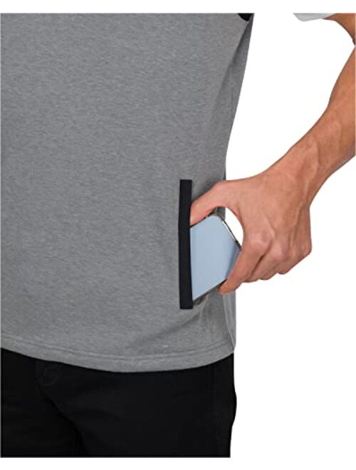 Three Sixty Six Mens Pullover Vest - Dry Fit Breathable Golf Vest w/ 4-Way Stretch Fabric Moisture Wicking & Anti-Odor Tech