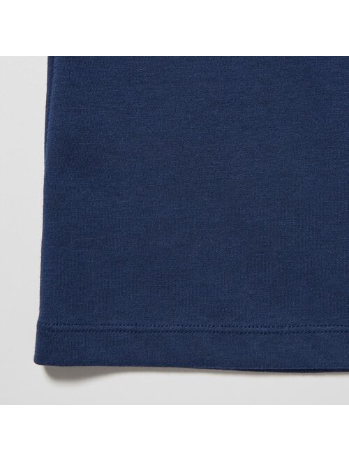 UNIQLO AIRism Cotton Graphic Short-Sleeve Raglan T-Shirt