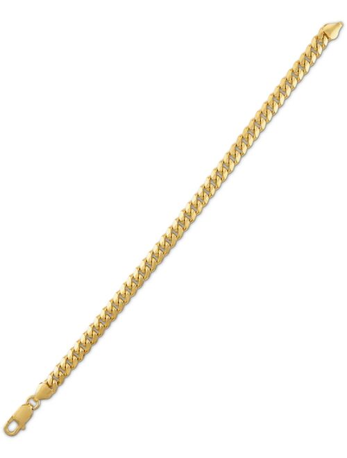 ESQUIRE MEN'S JEWELRY Cuban Link Chain Bracelet, Created for Macy's